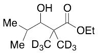 3-Hydroxy-2,2,4-trimethylvaleric Acid Ethyl Ester-d6