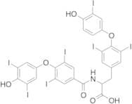 2-(3-(4-Hydroxy-3,5-diiodophenoxy)-2,4-diiodobenzamido)-3-(4-(4-hydroxy-3-iodophenoxy)-3,5-diiodop…