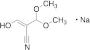 2-Hydroxymethylene-3,3-dimethoxypropanenitrile sodium salt