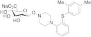 N-Hydroxy Vortioxetine O-β-D-Glucuronide Sodium Salt