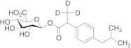 Ibuprofen-d3 Acyl-β-D-glucuronide (mixture of diastereomers)