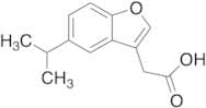 (5-Isopropyl-1-benzofuran-3-yl)acetic Acid