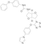1-[(3S,3AR,6S,6aR)-6-[5-(4-imidazol-1-ylphenoxy)tetrazol-1-yl]-2,3,3a,5,6,6a-hexahydrofuro[2,3-d]f…