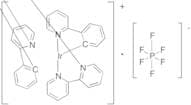 Iridium ((2,2'-Bipyridine-N,N')bis[2-(2-pyridinyl)phenyl-C,N] Hexaflouorophosphate