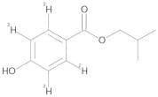 iso-Butyl 4-Hydroxybenzoate-2,3,5,6-d4