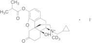 O-Isobutyryl N-Methyl Naltrexone-d3 Iodide