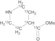 Isonipecotic Acid-13C6 Methyl Ester