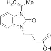 3-Isopropenyl-2-oxo-1-benzimidazolinebutyric Acid