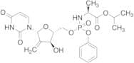 (2S)-isopropyl-2-(((((2R,3S,5R)-5-(2,4-dioxo-3,4-dihydropyrimidin-1(2H)-yl)-3-hydroxy-4-methylenet…