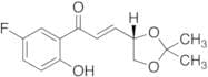 (E)-(4S)-4,5-Isopropylidene-dioxy-1-(2-hydroxy-5-fluorophenyl)propenone