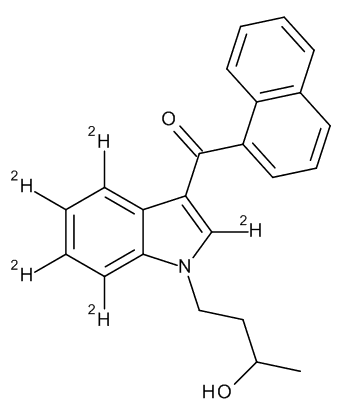 JWH-073 (Indole-d5) 3-Hydroxybutyl