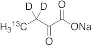 α-Ketobutyric Acid-13C,d2 Sodium Salt