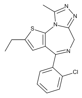 Etizolam (1.0 mg/mL in Methanol)