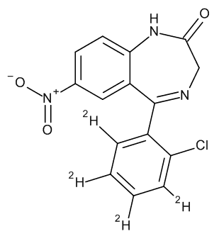 Clonazepam-d4 (1 mg/mL in Methanol)