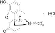 Hydromorphone-13C,d3 Hydrochloride (1 mg/ml in Methanol)