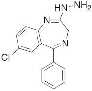 7-Chloro-2-hydrazino-5-phenyl-3H-1,4-benzodiazepine (1 mg/ml in Acetonitrile)