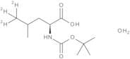 L-Leucine-d3-N-t-BOC H2O (methyl-d3)
