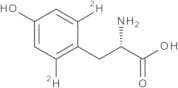 L-4-Hydroxyphenyl-2,6-d2-alanine