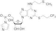 N-​[2-​(methylthio)​ethyl]​-​2-​[(3,​3,​3-​trifluoropropyl)​thio]​-​Adenosine 5'-​(hydrogen P-​1H-…