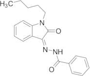 Benzoic Acid (2Z)-2-(1,2-Dihydro-2-oxo-1-pentyl-3H-indol-3-ylidene)hydrazide