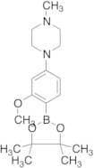 1-[3-Methoxy-4-(4,4,5,5-tetramethyl-1,3,2-dioxaborolan-2-yl)phenyl]-4-methylpiperazine