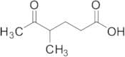 4-Methyl-5-oxohexanoic Acid