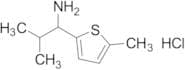 2-Methyl-1-(5-methylthiophen-2-yl)propan-1-amine Hydrochloride salt