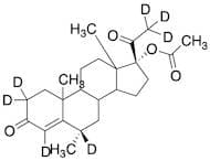 4-Pregnen-6α-methyl-17-ol-3,20-dione-2,2,4,6,21,21,21-d7 17-Acetate