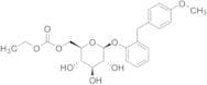 2-(4-Methoxybenzyl)phenyl6-O-(ethoxycarbonyl)-β-D-glucopyranoside