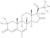 4,6-Pregnadien-6-methyl-16-methylene-17-ol-3,20-dione-2,2,21,21,21-d5