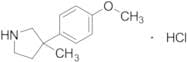 3-(4-Methoxyphenyl)-3-methylpyrrolidine Hydrochloride