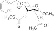 Methyl 2-(Acetylamino)-2-deoxy-4,6-O-(phenylmethylene)-α-D-glucopyranoside 3-(S-Methyl Carbonodith…