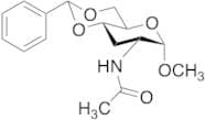 Methyl 2-(Acetylamino)-2,3-dideoxy-4,6-O-[(R)-phenylmethylene]-α-D-ribo-hexopyranoside