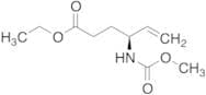 (S)​-4-​[(Methoxycarbonyl)​amino]​-5-​hexenoic Acid Ethyl Ester