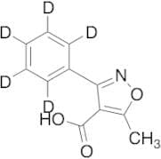 5-Methyl-3-phenyl-4-isoxazolecarboxylic Acid-d5