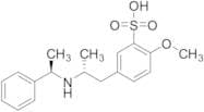 2-Methoxy-5-[(2R)-2-[[(1R)-1-phenylethyl]amino]propyl]benzenesulfonic Acid