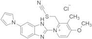 4-Methoxy-3-methyl-1-[6-(1H-pyrrol-1-yl)-1H-benzimidazol-2-yl]-2-(thiocyanatomethyl)pyridinium chl…