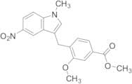 Methyl 3-Methoxy-4-[(1-methyl-5-nitro-1H-indol-3-yl)methyl]benzoate