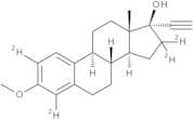 17α-Ethynylestradiol-2,4,16,16-d4 3-Methyl Ether