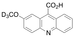 2-Methoxy-9-acridinecarboxylic-d3 Acid