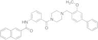 N-[3-[[4-[(3-Methoxy[1,1'-biphenyl]-4-yl)methyl]-1-piperazinyl]carbonyl]phenyl]-2-naphthalenecarbo…