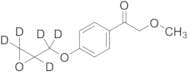 2-Methoxy-1-[4-(oxiranylmethoxy)phenyl]ethanone-d5