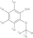 2-Methoxy-d3-phenol-3,4,5,6-d4