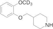 4-[(2-Methoxyphenoxy)methyl]piperidine-d3