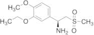(1S)-1-(3-Ethoxy-4-methoxy-phenyl)-2-methanesulfonyl-ethylamine