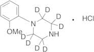 1-(2-Methoxyphenyl)piperazine-d8 Hydrochloride