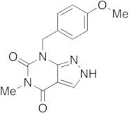 7-[(4-Methoxyphenyl)methyl]-5-methyl-2H-pyrazolo[3,4-d]pyrimidine-4,6(5H,7H)-dione