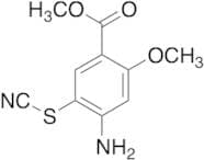 Methyl 4-Amino-2-methoxy-5-thiocyanobenzoate