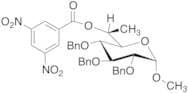 Methyl 7-Deoxy-2,3,4-tris-O-(phenylmethyl)-L-glycero-α-D-gluco-heptopyranoside 3,5-Dinitrobenzoate