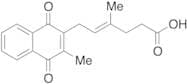 trans-2-Methyl-3-(5'-carboxy-3'-methyl-2'-pentenyl)-1,4-naphthoquinone